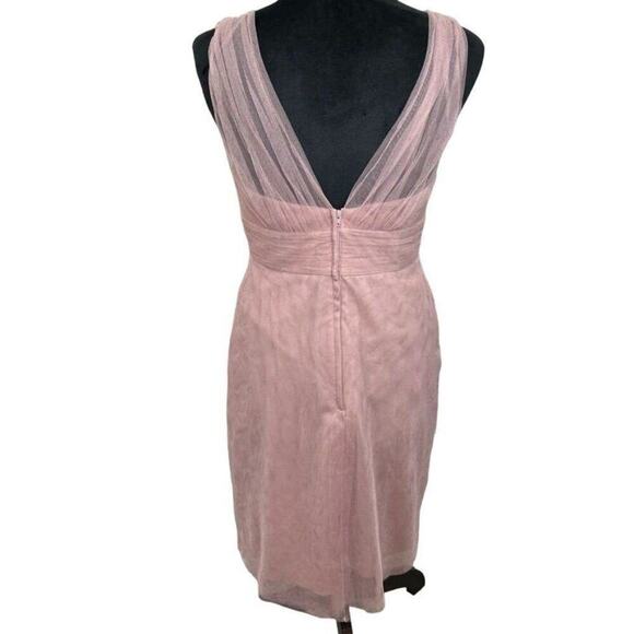 NWT Jenny Yoo Adelle Tulle Formal Dress in Whipped Apricot Size 6 - Picture 8 of 11